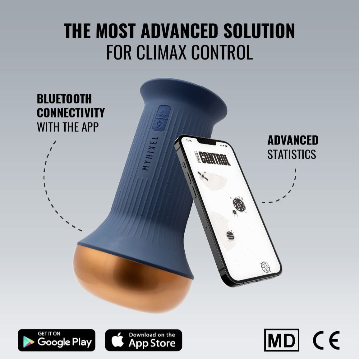 MYHIXEL CONTROL II: DEVICE + TRAINING PROGRAM FOR CLIMAX CONTROL