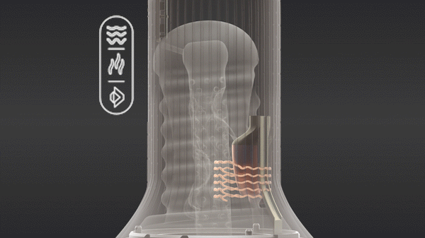 5 different vibration patterns